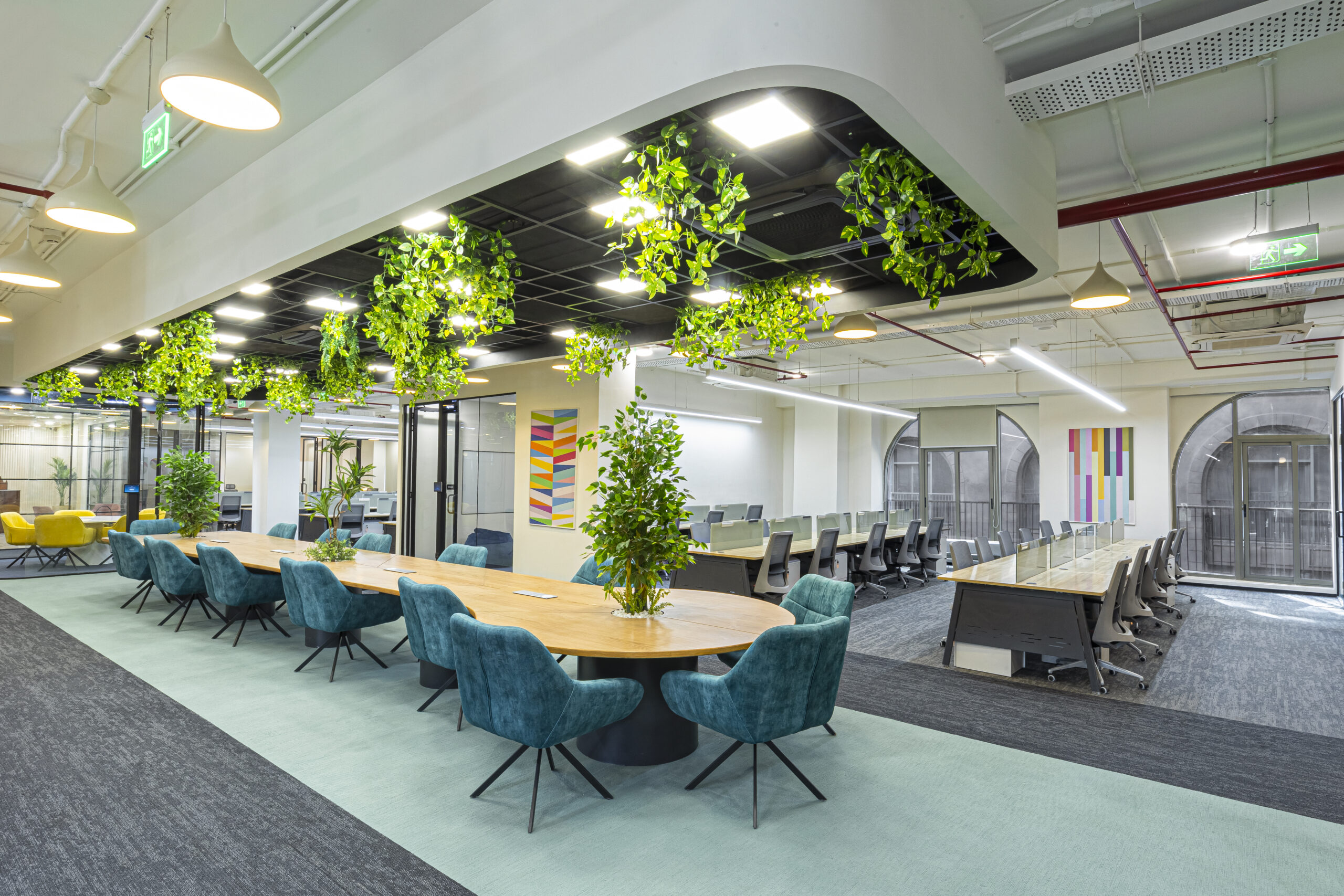 Corporate Office Security Visualization